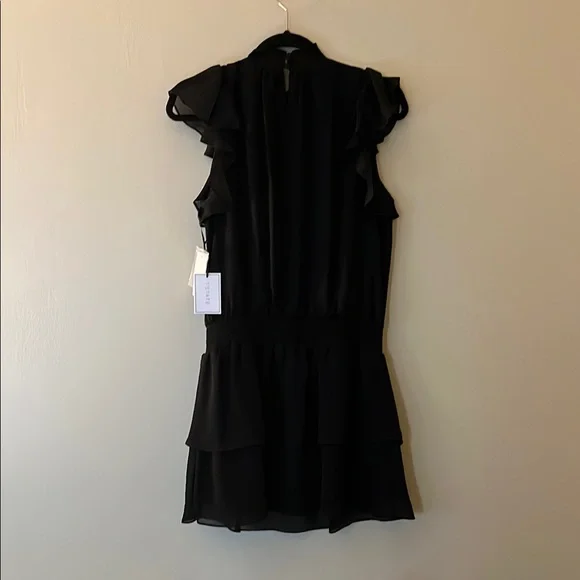 1. State Black Ruffle Mini Dress - Picture 3 of 9